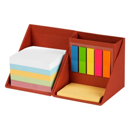 BLOCK, set za beleške, crveni