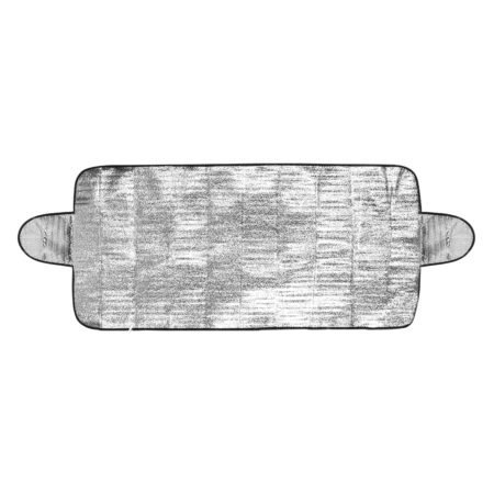 RADIANT PRO, štitnik od sunca za automobil sa bočnim dodacima, srebrni