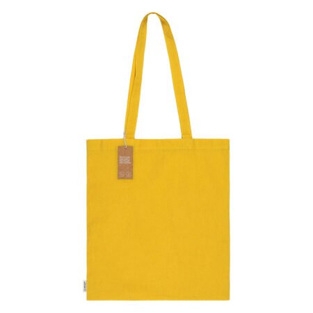 NATURELLA RECYCLE 120, torba od recikliranog pamuka, 120 g/m2, žuta