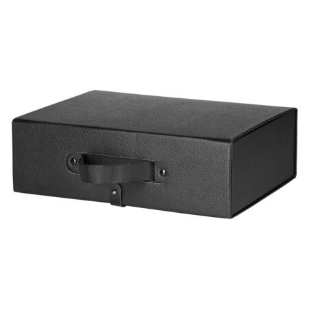 PACCO PLUS, samosklopiva poklon kutija sa mehanizmom, crna