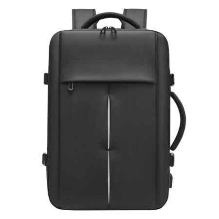 COMPACT, putni ranac sa kompresionom vrećom i pumpom, crni