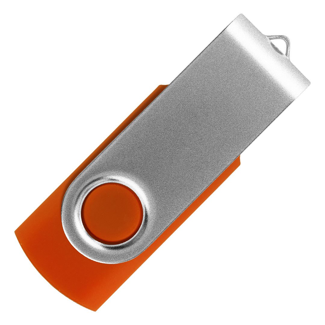 SMART SILVER, usb flash memorija, narandžasti, 128GB