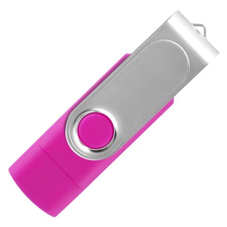 SMART C STICKER, usb flash memorija, pink, 8GB