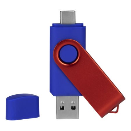 SMART C RED, usb flash memorija, rojal plavi, 8GB