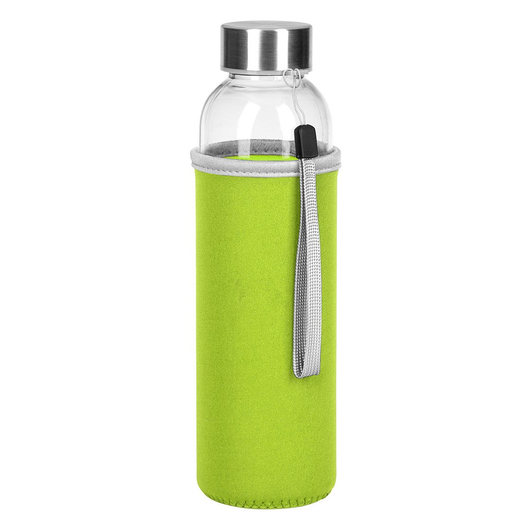 PRIMAVERA, boca za vodu sa neopren navlakom, 500 ml, svetlo zelena