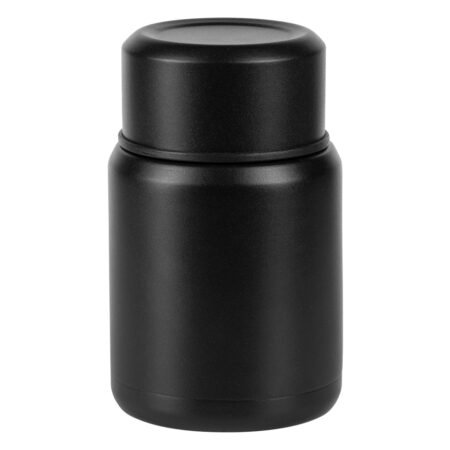 CHILLI, posuda za hranu sa priborom, 500 ml, crna