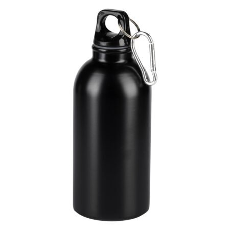 CAMPUS STEEL, boca za vodu, 400 ml, crna