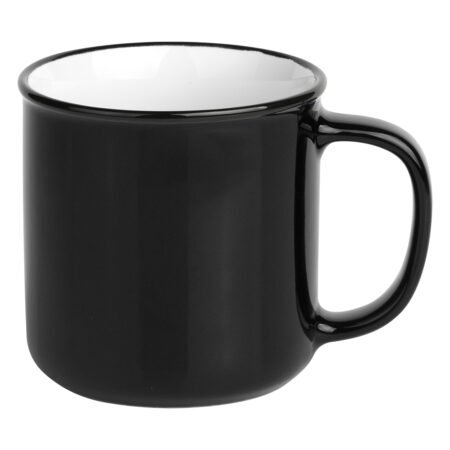 BETTY, keramička šolja, 250 ml, crna