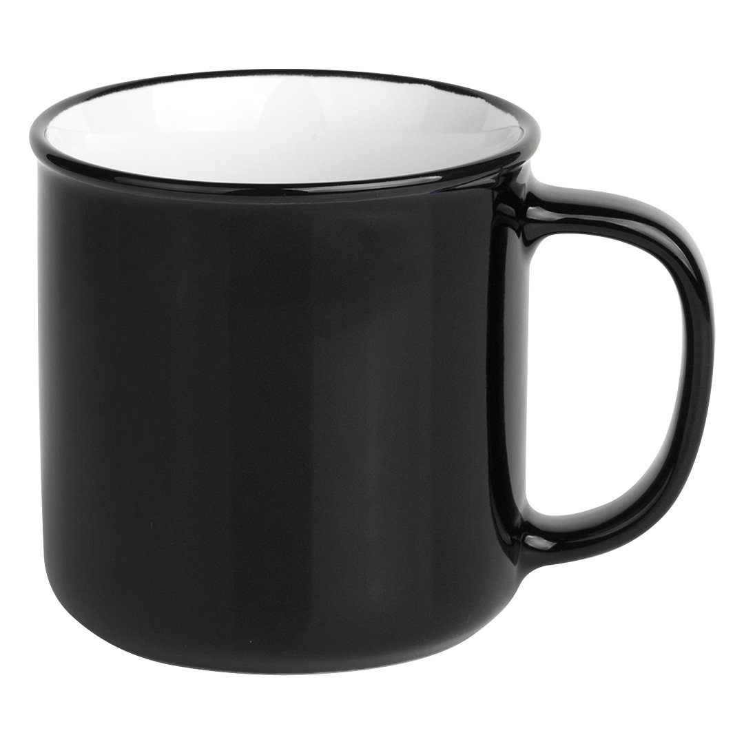 BETTY, keramička šolja, 250 ml, crna