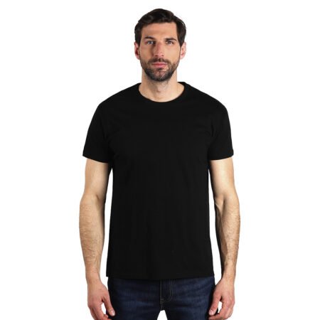 MASTER MEN, pamučna majica, 150 g/m2, crna