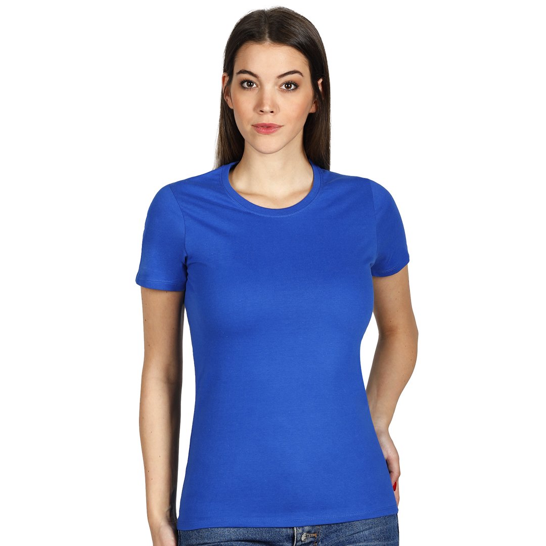 PREMIUM LADY 180, ženska pamučna majica, 180 g/m2, rojal plava