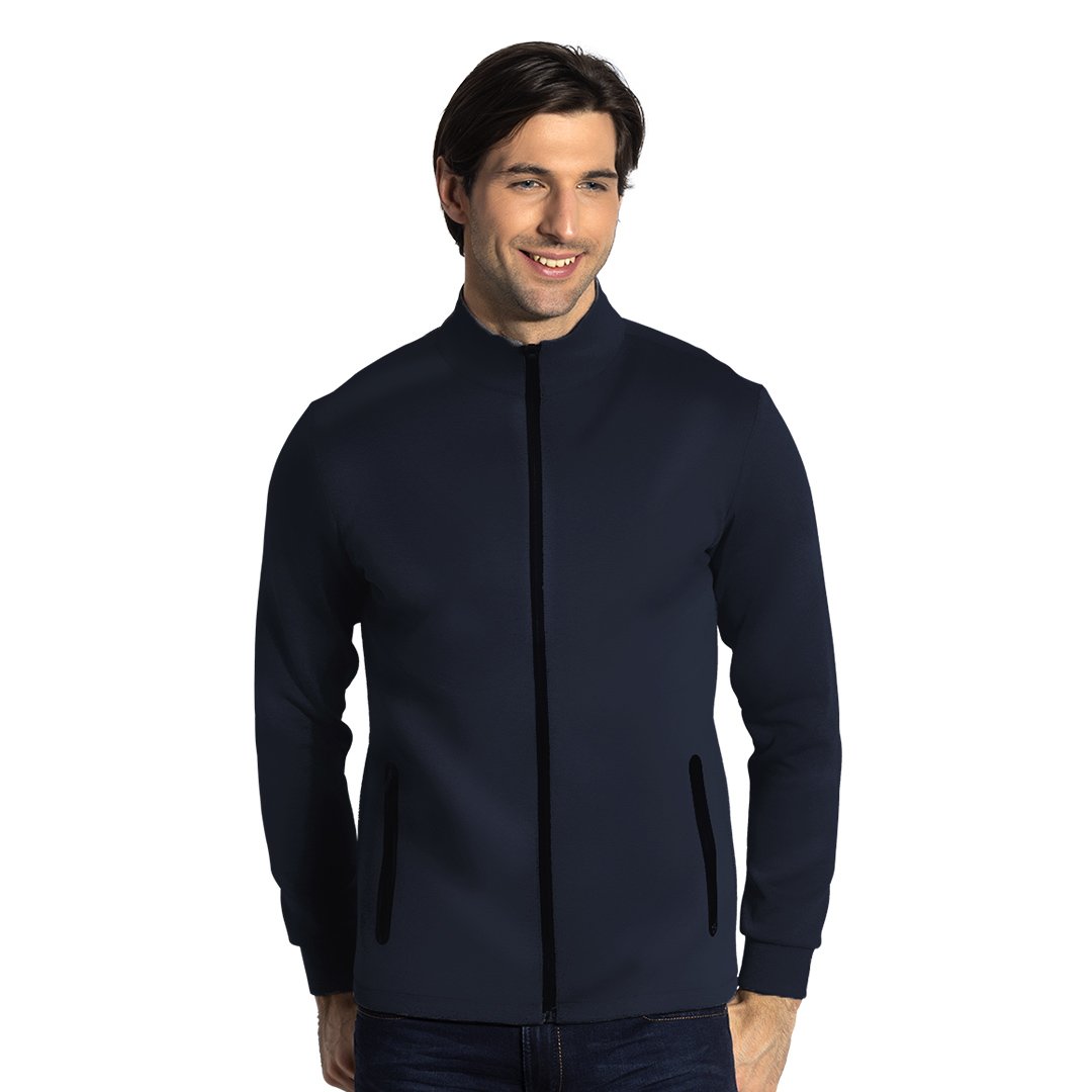CLARK, dukserica sa visokom kragnom, 280 g/m2, plava