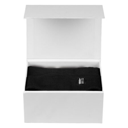 NORDIC SET, zimska kapa i šal, crni