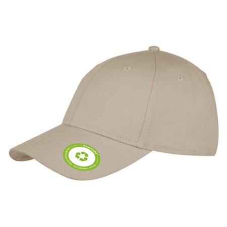 BENCH, kačket sa 6 panela, čičak kopča, bež