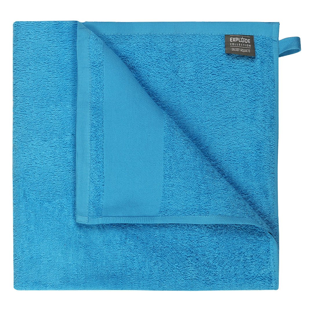 AQUA 70, peškir za tuširanje i kupanje, 380 g/m2, tirkizno plavi