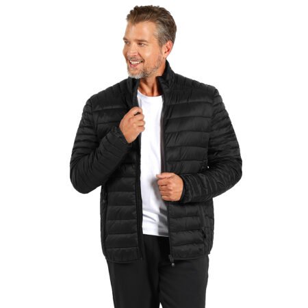 RINO JACKET, jakna sa punjenjem, crna