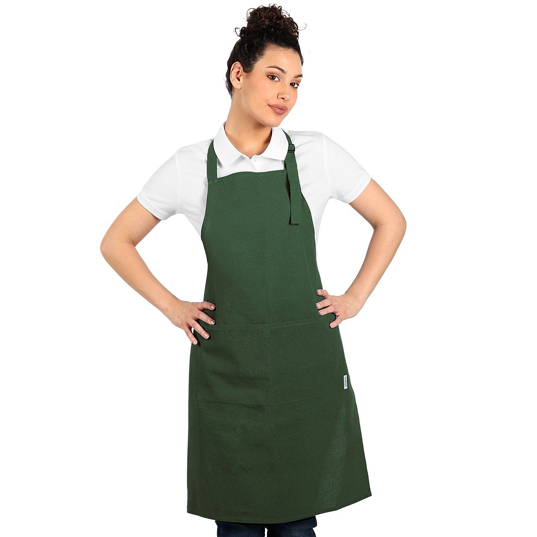 ECO CHEF, kecelja, 180 g/m2, zelena