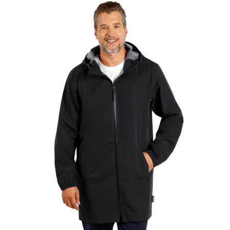 ARIGATO, unisex vetrovka od recikliranog poliestera, crna