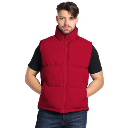 HUSKY VEST, unisex prsluk sa punjenjem, crveni
