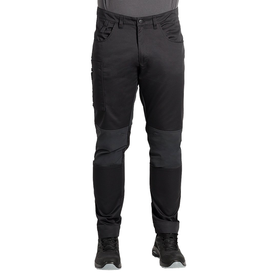 ROVER, servisne radne pantalone sa elastinom, tamno sive