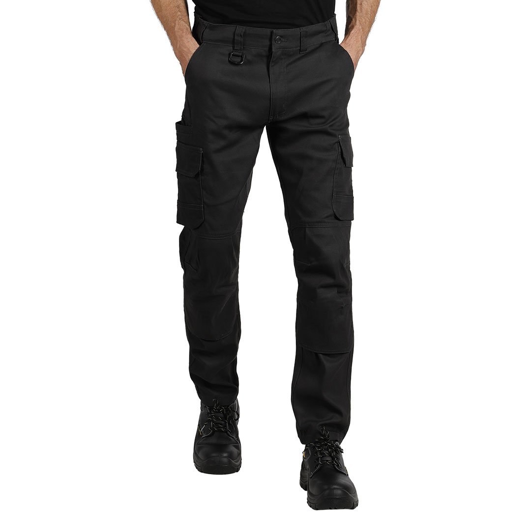 FORCE PANTS, radne pantalone sa elastinom, tamno sive