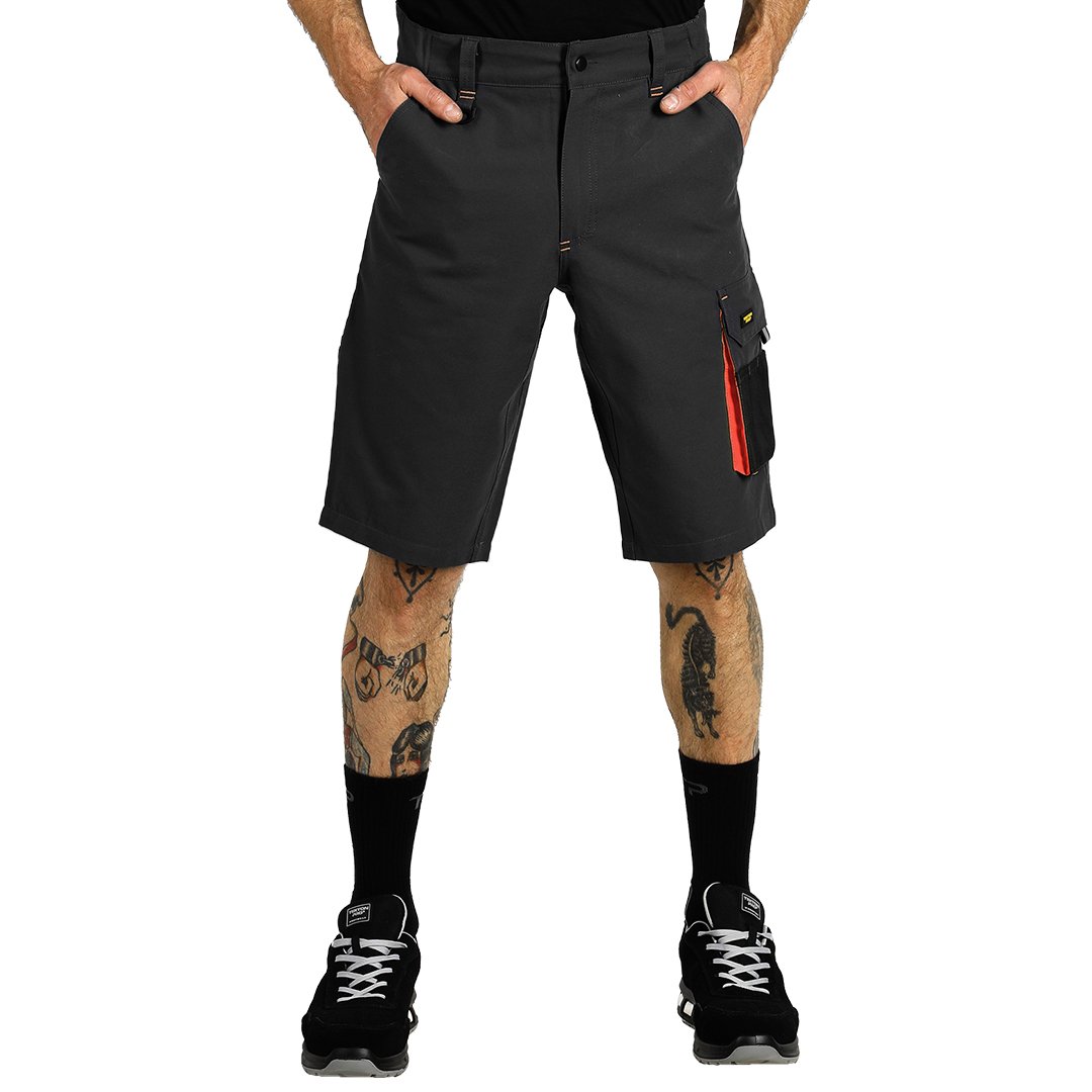 HAMMER STRETCH BERMUDA, radne bermude sa elastinom, tamno siva