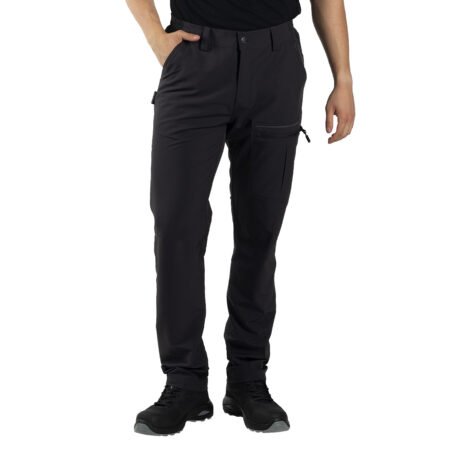 PANTHER TRACK PANTS, funkcionalne pantalone sa elastinom, tamno siva