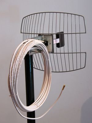 Antena Wireless WGR24-15DB 2.4GHz, 16dbi, 395x310mm, 75om sa koaksijalnim kablom 15m - Slika 3