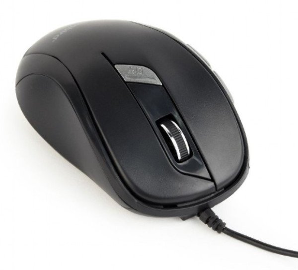 MUS-6B-01 Gembird Opticki mis 400-1600Dpi black, 110mm USB
