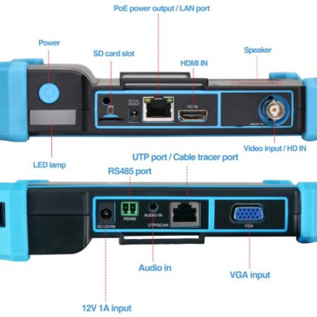 Tester za IP kamere IPC-5100C Plus 5inc IPS touch screen 1920x1080