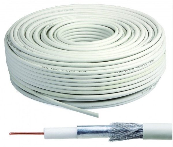 KABL-COAX-RG6/100 white (X553) koaksialni kabl RG6 bez konektora, conductivity 18%,6.5mm,100m - Slika 4