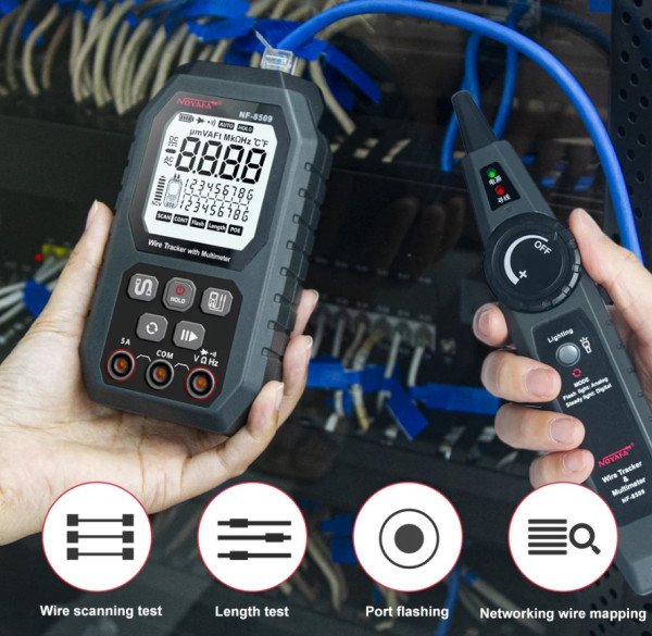Noyafa LAN TESTER POE NF-8509 - Slika 4