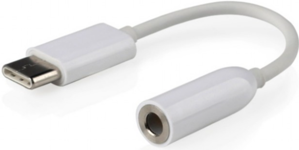 A-CM-3.5F-01 Gembird USB type-C plug to stereo 3.5 mm audio adapter cable, white (CCA-UC3.5F-01-DAC - Slika 3