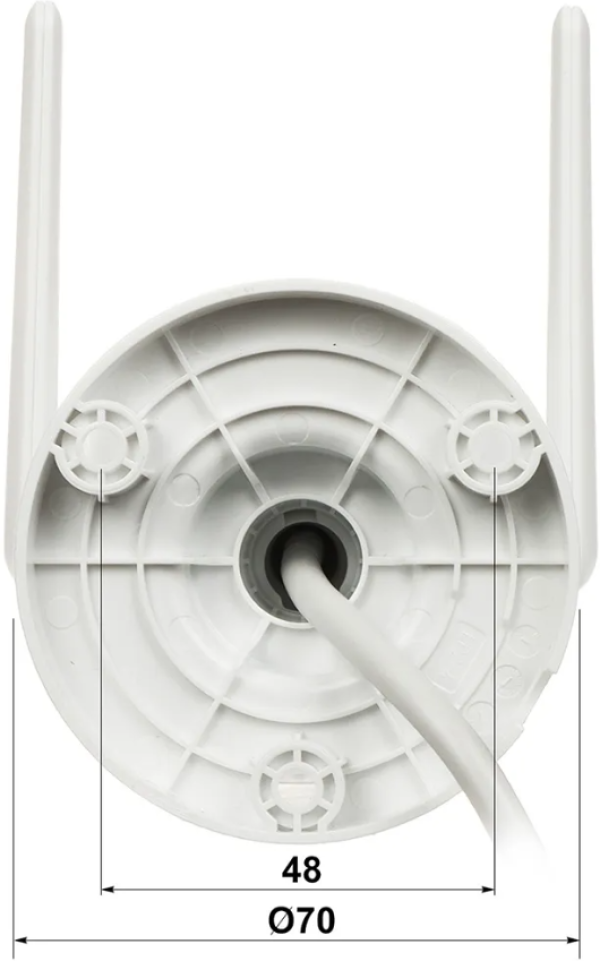 IMOU IPC-S3EP-5M0WE AI IP WIFI 5MP BULLET 3 KAMERA, IMOU SENSE, IC 30M + BELI LED, 2.8MM, MIKROFON - Slika 2