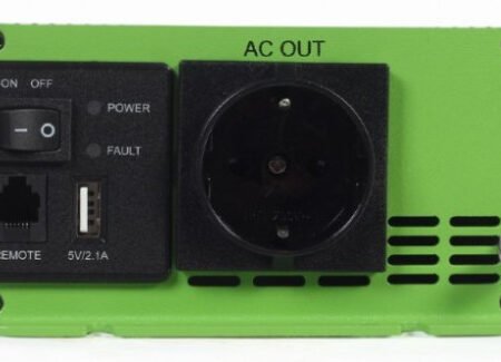 EG-PWC-PS1000-01 Gembird 12V Cist sinusni inverter DC/AC 1000W + USB port, 2,7KG