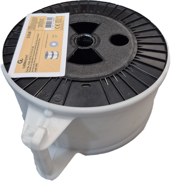 KABL-OPTIC-FTTH-1F-B3 Gembird Opticki kabl 1-vlakno SM G657B3, GJI, transparentni, INDOOR, 1000m - Slika 3