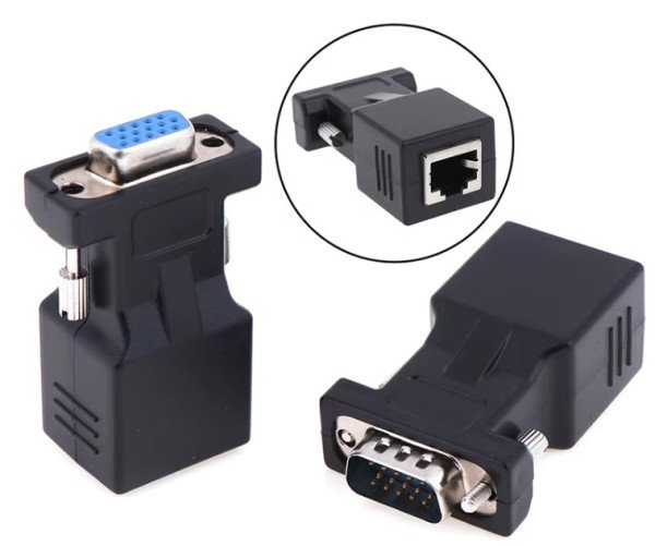 DEX-VGA-06 Gembird VGA extender 30m preko LAN kabla - Slika 4