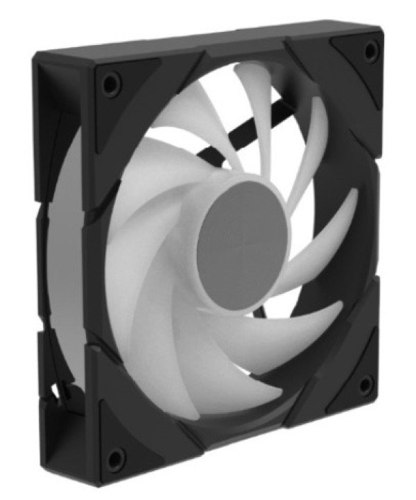 DeepCool CG580 FAN *BK R (BULK) Ventilator za kuciste 120x120x25mm ARGB,1,300 RPM,Black Reverzibilni - Slika 3