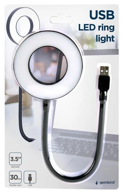 NL-LEDRING-01 * Gembird 5V USB LED ring lampa 3W - Slika 4