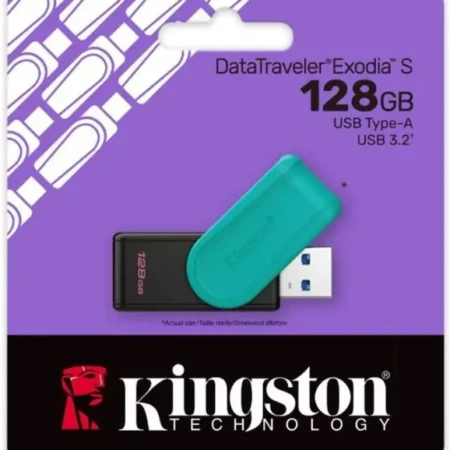 KINGSTON 128GB DTXS/128GB USB Flash memorija 3.2 Black/Teal