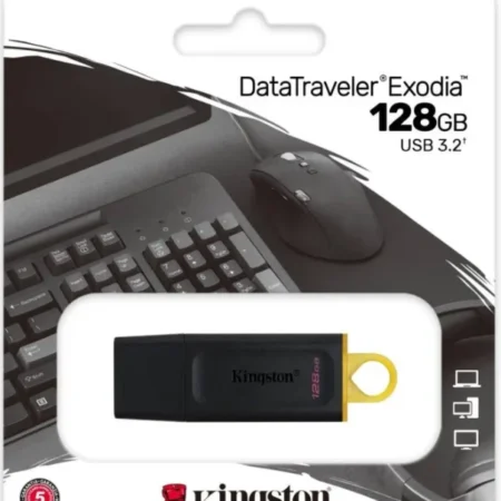 KINGSTON 128GB DTX/128GB USB Flash memorija 3.2 Black/Yellow