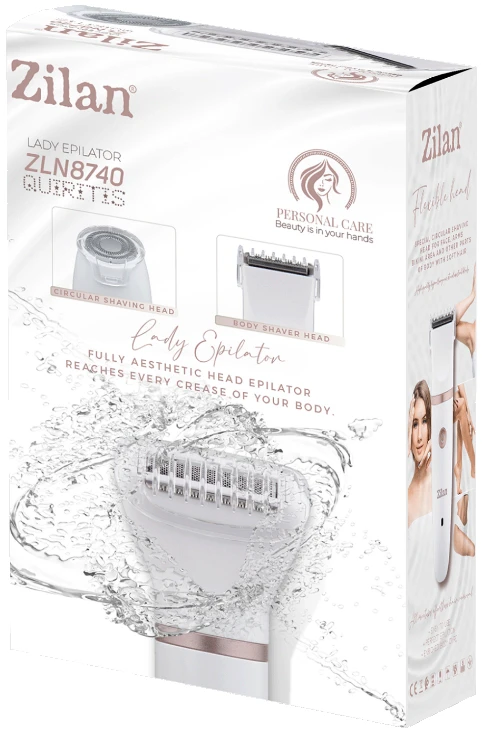 Zilan ZLN8740 Quirtis Epilator,3u1 - Slika 4