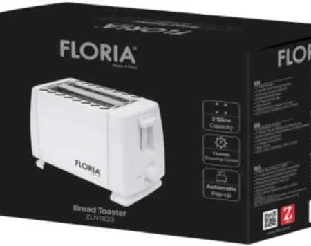 Zilan ZLN1833 Toster za hleb, 7 nivoa grejanja, 700 W, Beli