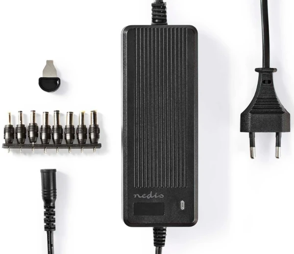 ACPA116 Universal AC Power Adapter 60W, 6-16V DC, 1.10m 5.0-5.2A 8-plug(s), Black - Slika 4