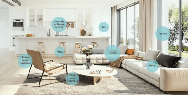 XIAOMI Smart 4 Lite preèišæivaè vazduha (BHR5274GL),33W,Bela