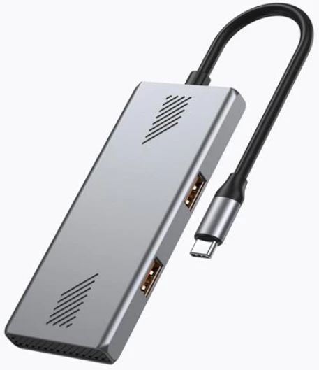 UHB-CM-U310-A2C2-01 Gembird 4-portni A + C USB 3.2 (Gen 2) Type-C hub - Slika 3