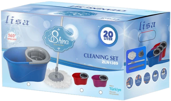 Zilan ZLN1389/BL- Mop set za ciscenje podova,plava - Slika 2