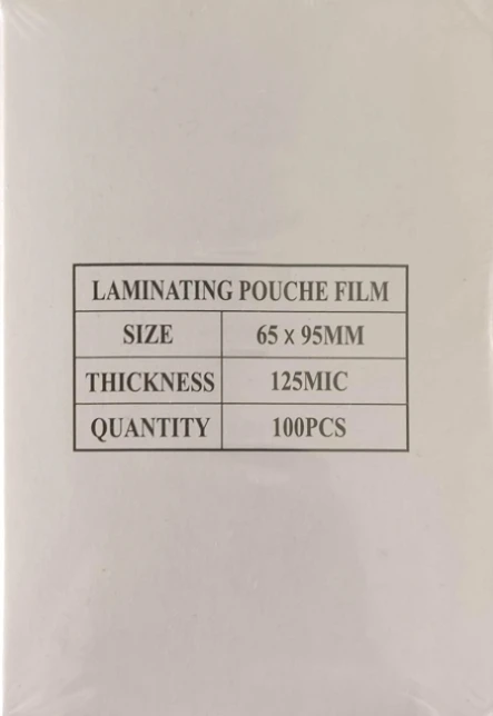 Folija za plastifikaciju 65x95 125 mikrona (papir za laminaciju) 100 listova - Slika 2