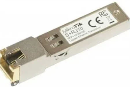 MikroTik S+RJ10 SFP+ module 10gb/s copper ethernet transceiver,metalno kuciste,RJ 45