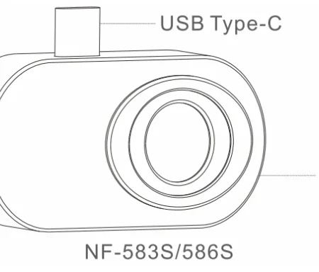 TERMALNA KAMERA, NOYAFA NF-583S USB C